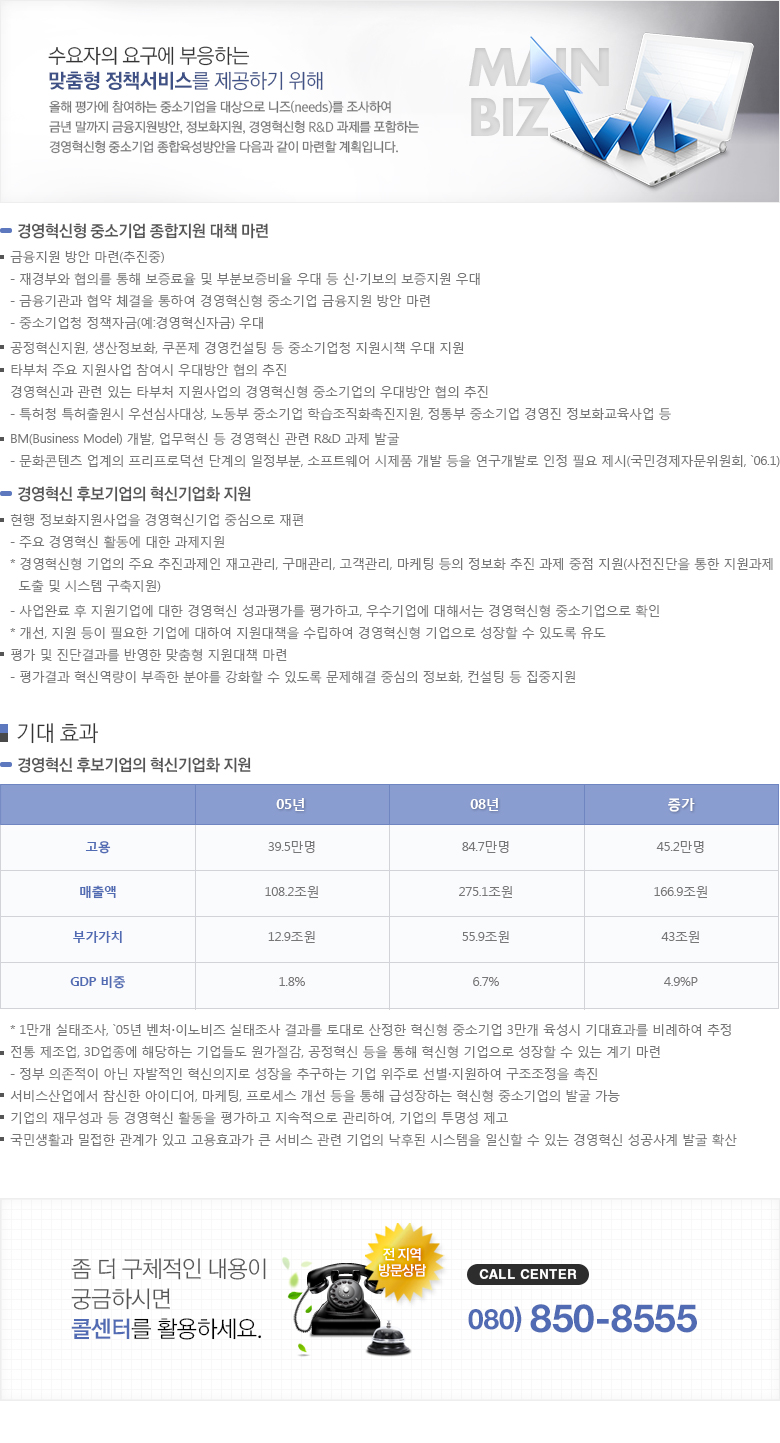 메인비즈 인증 혜택